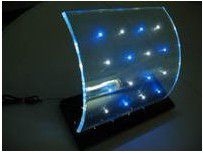 曲面LED玻璃展示